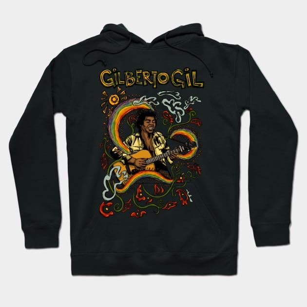 Gilberto Gil Hoodie by HelenaCooper